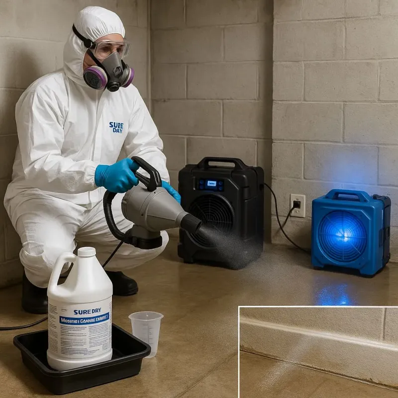 Sanitization and Odor Removal process in Palmyra, VA
